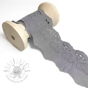 Lace Heart grey