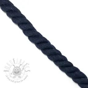 Cotton cord 2,5 cm marine
