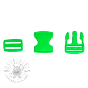 Bum Bag Clip 38 mm lime