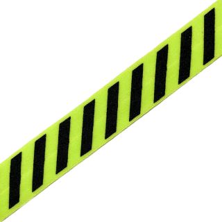 Bias binding elastic STRIPE 20 mm lime