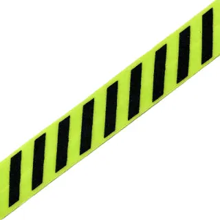Bias binding elastic STRIPE 20 mm lime