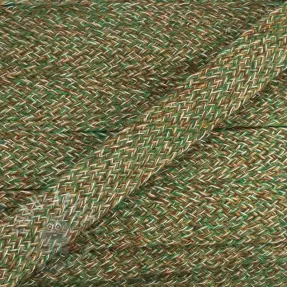 Cotton cord flat 20 mm Multi 7