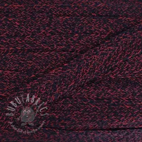 Cotton cord flat 20 mm Multi 6