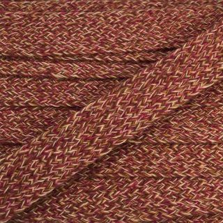 Cotton cord flat 20 mm Multi 4