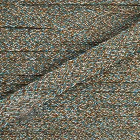 Cotton cord flat 20 mm Multi 2