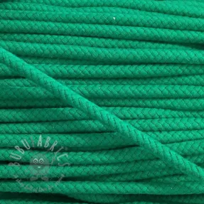 Cotton cord 8 mm apple