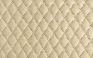 Faux leather MATELASSE