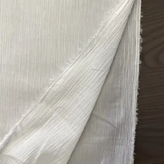 Cotton fabric EMBROIDERY DOBBY Square white