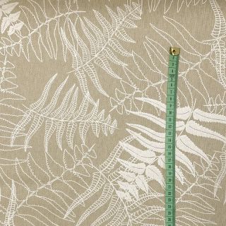 Decoration fabric Linenlook Serene fern