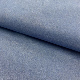 Cotton fabric JEANS FOIL light blue