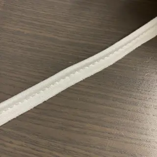 Piping tape jersey white 2nd class