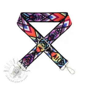 Ready to use bag belt design Beta silver