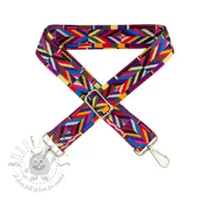 Ready to use bag belt design Alpha silver