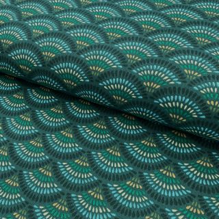 Decoration fabric premium Graphic handdrawn pattern