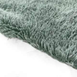 Faux fur LUREX SILVER old green