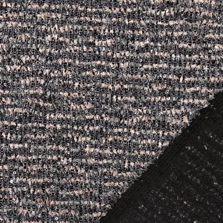 Knitted Cotton SPANGLE powder grey