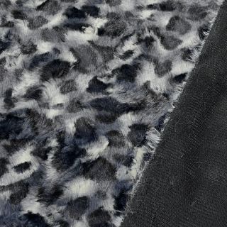 Faux fur ANIMAL navy