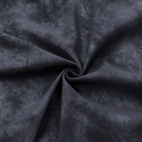 Faux leather FOIL navy