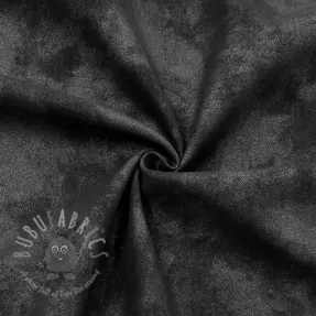 Faux leather FOIL black