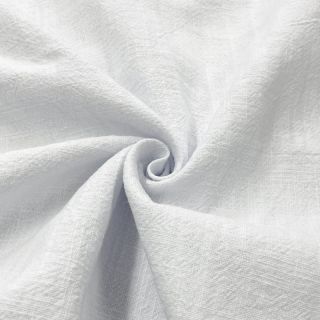 Linen enzyme washed STONEWASHED white