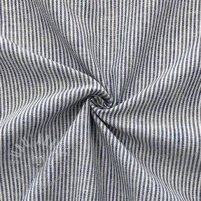 Linen cotton Lira medium stripe jeans