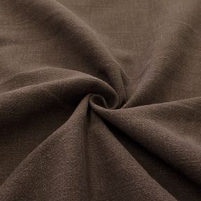 Linen enzyme washed STONEWASHED dark brown