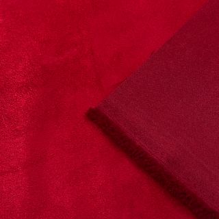 Suede DOUDOU rouge