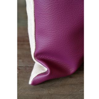 Faux leather KARIA rouge