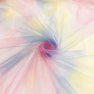 Tulle netting Rainbow design A