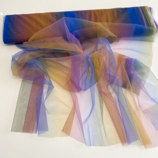 Tulle netting Rainbow design C