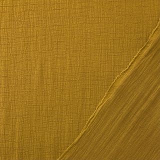 Double gauze/muslin BAMBOO ochre