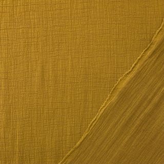 Double gauze/muslin BAMBOO ochre