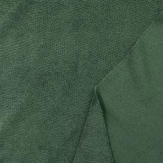 Stretch toweling dark green