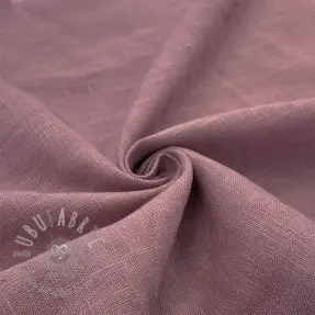 Linen enzyme washed mauve