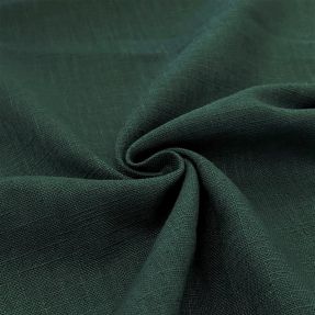 Linen enzyme washed shady green
