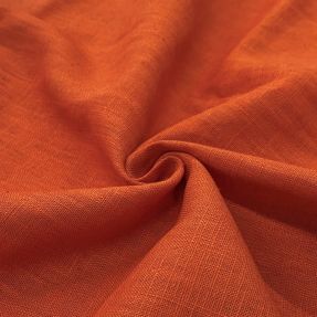 Linen enzyme washed orange