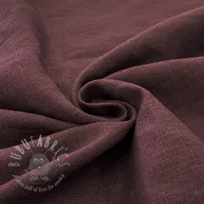 Linen enzyme washed old purple