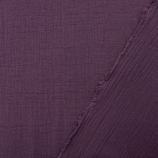 Double gauze/muslin BAMBOO violet