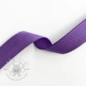 Webbing 2,5 cm purple