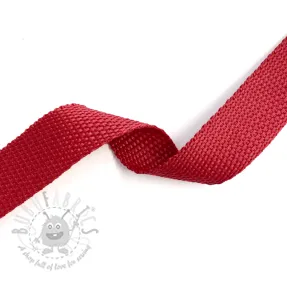 Webbing 2,5 cm red