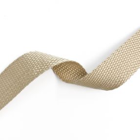 Webbing 2,5 cm sand