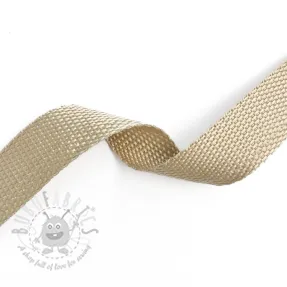 Webbing 2,5 cm sand