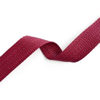 Webbing 2,5 cm bordeaux