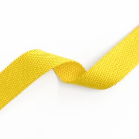 Webbing 2,5 cm yellow