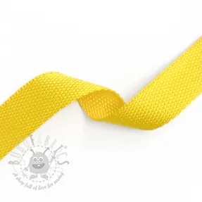 Webbing 2,5 cm yellow