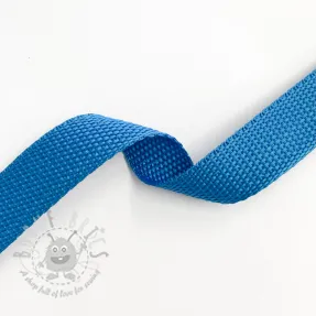 Webbing 2,5 cm aqua