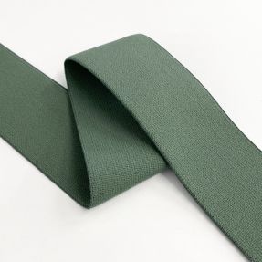 Elastic 4 cm dark old green