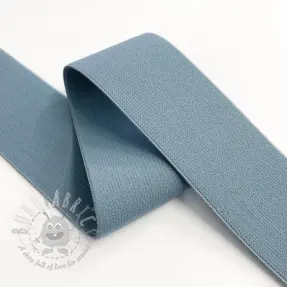 Elastic 4 cm steel blue