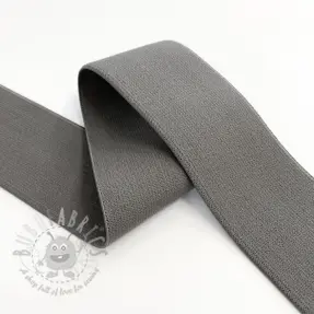 Elastic 4 cm dark taupe