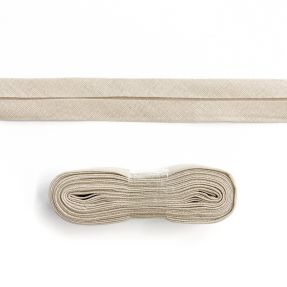 Bias binding cotton - 3 m sand